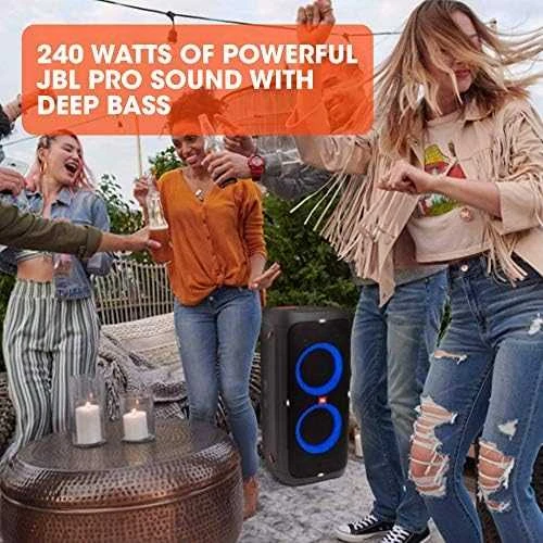JBL Partybox 310 nešiojama kolonėlė, Juodos spalvos