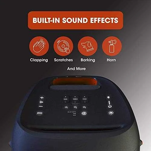 JBL Partybox 310 nešiojama kolonėlė, Juodos spalvos
