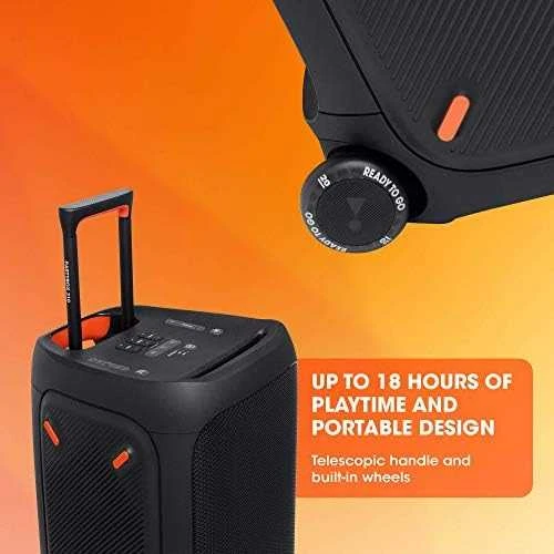 JBL Partybox 310 nešiojama kolonėlė, Juodos spalvos