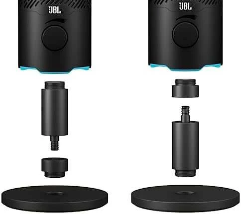 JBL Quantum Stream mikrofonas, Juodos spalvos