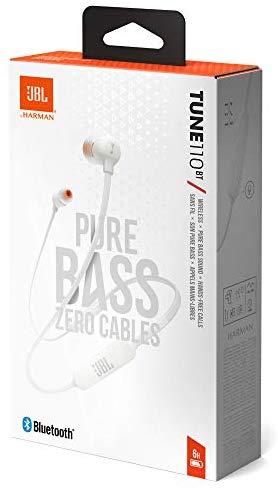 Ausinės JBL TUNE T110BT Pure Bass Sound bluetooth mėlynos | Varle.lt