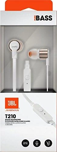 Ausinės JBL T210, Rožinio aukso spalvos