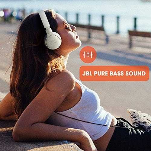 Belaidės ant ausų uždedamos triukšmą slopinančios ausinės JBL Tune 660NC, Juodos