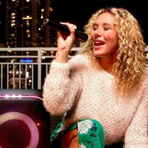 JBL Partybox Wireless Mic - 2x Microphone + Reciever - belaidis mikrofonas su imtuvu