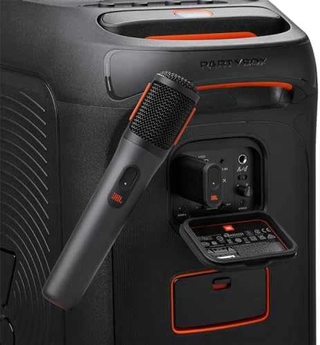 JBL Partybox Wireless Mic - 2x Microphone + Reciever - belaidis mikrofonas su imtuvu