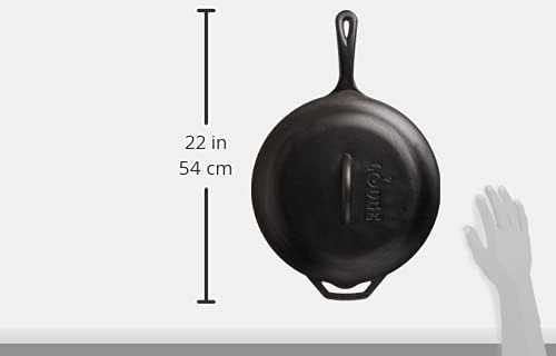 Lodge ketaus keptuvė gili 30,4cm su dangčiu