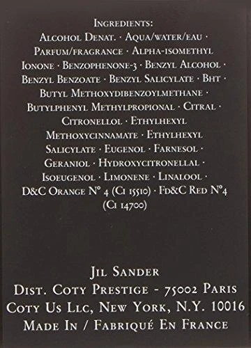 Kvepalai moterims Jil Sander No.4 EDP 30ml