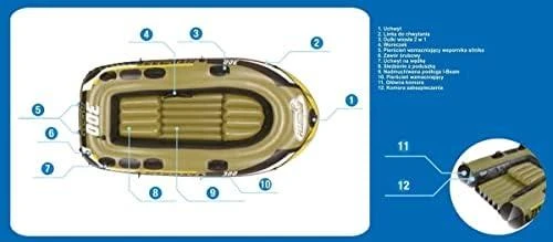 Ponton Pripučiama valtis PATHFINDER „Fishman“ 350