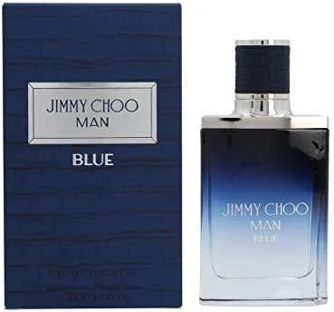 Jimmy Choo Man Mėlyna EDT tualetinis vanduo vyrams, 50 ml