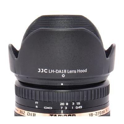 JJC objektyvo gaubtas Tamron Da18 gaubtas