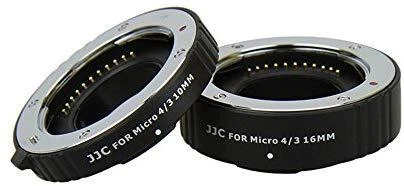 Objektyvas Konverteris JJC Vidutiniai žiedai Macro Af į Olimpą / Panasonic M4 / 3 - Micro 4 / 3