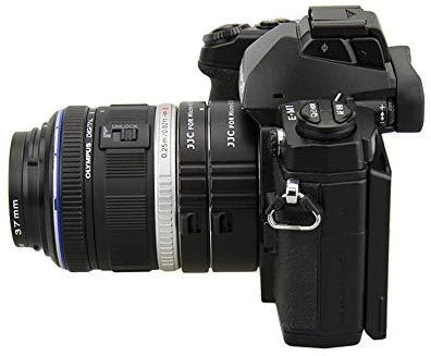 Objektyvas Konverteris JJC Vidutiniai žiedai Macro Af į Olimpą / Panasonic M4 / 3 - Micro 4 / 3