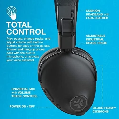Ausinės Inne Słuchwaki bezprze.su bluetooth JLab Audio Studio Pro Belaidės juodas