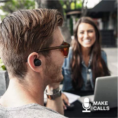 Ausinės JLab JBuds Air In-Ear TWS Earphones juodas
