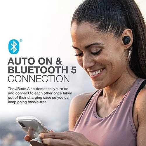 Ausinės JLab JBuds Air In-Ear TWS Earphones juodas