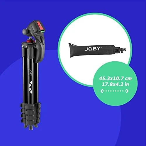 Kamera - Tripodas Joby Compact Action Lengvas Lankstus Kojos