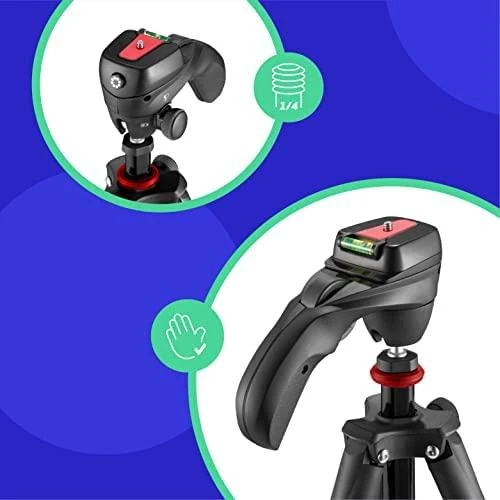 Kamera - Tripodas Joby Compact Action Lengvas Lankstus Kojos