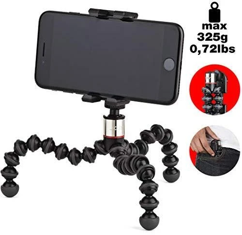Telefono trikojis Joby GripTight One GP Stand juodas