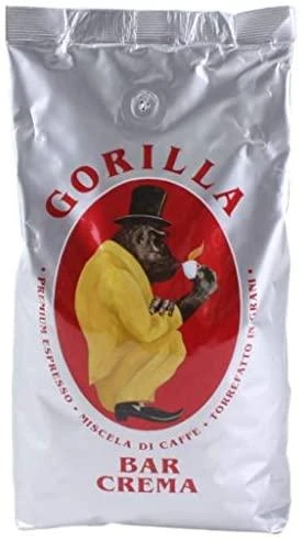Kavos pupelės GORILLA Espresso Bar Crema, 1kg