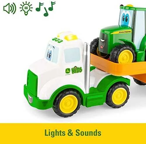 JOHN DEERE vilkikas su traktroiumi Farmin Friends, 47207