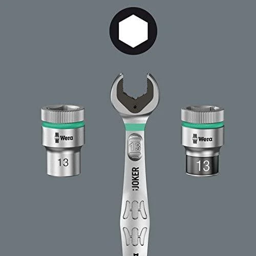Terkšlinis reversinis kombinuotas raktas Wera Joker Switch 19 mm