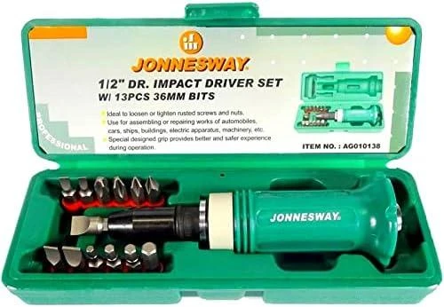 JONNESWAY WKRĘTAK UDAROWY Z OSŁONĄ AG010138