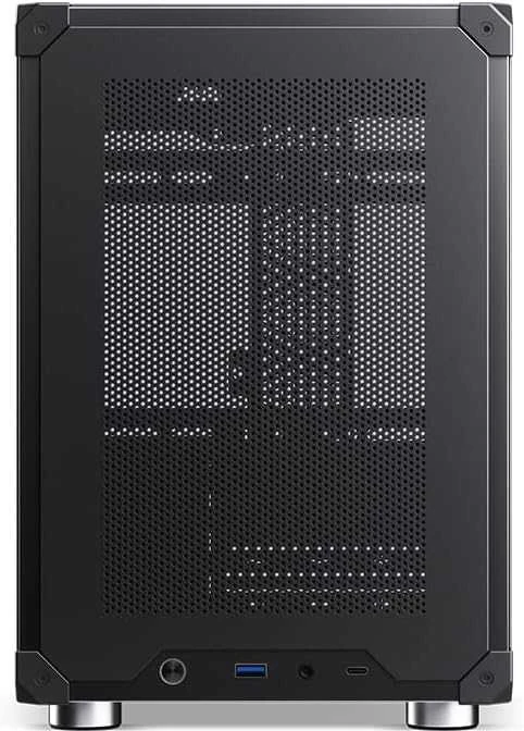 Jonsbo C6 Micro-ATX kompiuterio korpusas – juodos spalvos