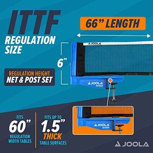Spartan Laikiklis Ir tinklelis stalo tenisui Joola Outdoor