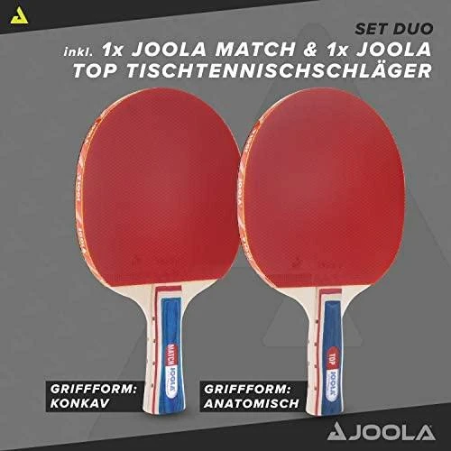 Spartan Stalo teniso rinkinys Joola Duo (2 raketės, 3 kamuoliukai)