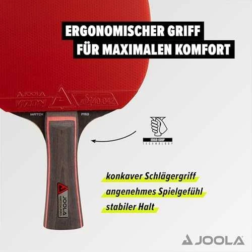 JOOLA DUO PRO stalo teniso rinkinys 2 raketės + 3 stalo teniso kamuoliukai + laikymo dėklas