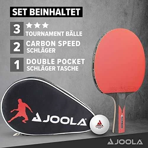 Stalo Teniso Rakečių Rinkinys JOOLA Duo Carbon Speed