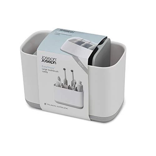 Joseph Joseph EasyStore dantų šepetėlių laikiklis pakuotėje