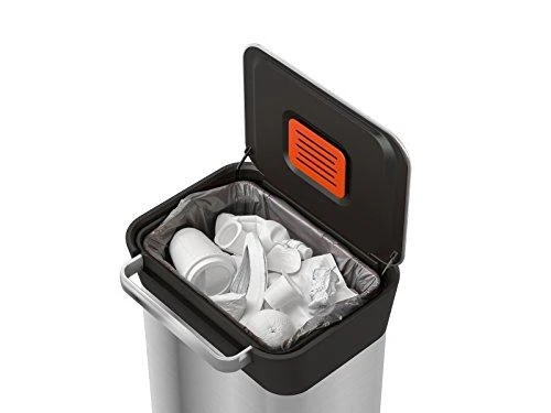 Joseph Joseph JJ-Šiukšliadėžė 30l Titan, plieno