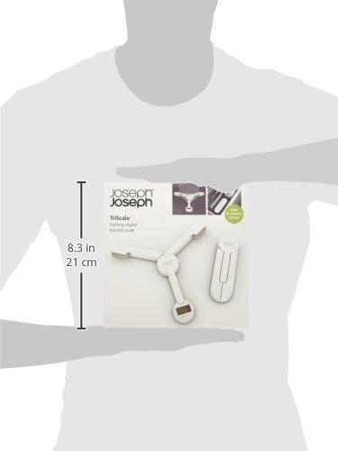 Virtuvinės svarstyklės Joseph Joseph Joseph Tri skalė 40071 balta