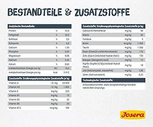 Josera Catelux sausas maistas suaugusiems išrankioms katėms 2kg