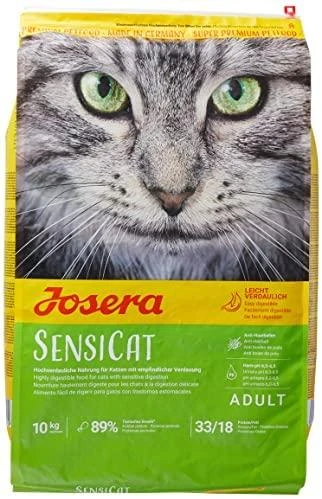 Josera SensiCat sausas maistas suaugusioms turinčioms jautrų skrandį katėms 10kg