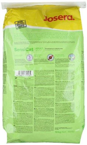 Josera SensiCat sausas maistas suaugusioms turinčioms jautrų skrandį katėms 10kg