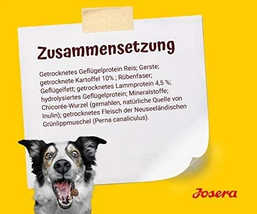 Josera Optiness lengvai virškinamas sausas maistas suaugusiems šunims 900g