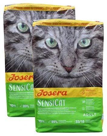 Josera SensiCat sausas maistas suaugusioms turinčioms jautrų skrandį katėms 10kg