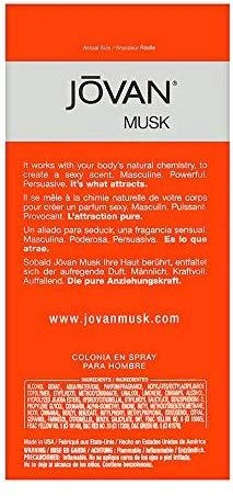 Jövan Musk EDC odekolonas vyrams, 88 ml