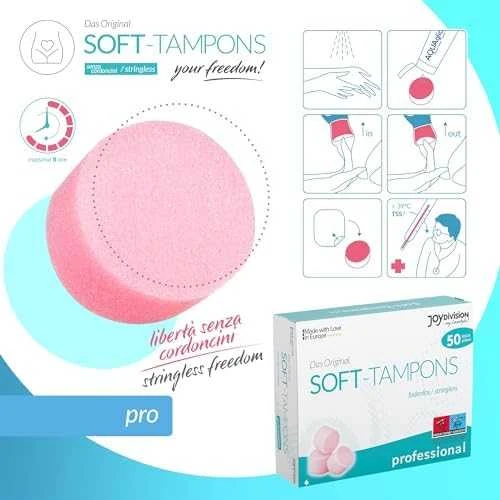 Higieniniai tamponai Professional Joydivision 50 vnt.
