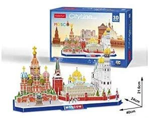 CUBICFUN 3D dėlionė „Maskva“