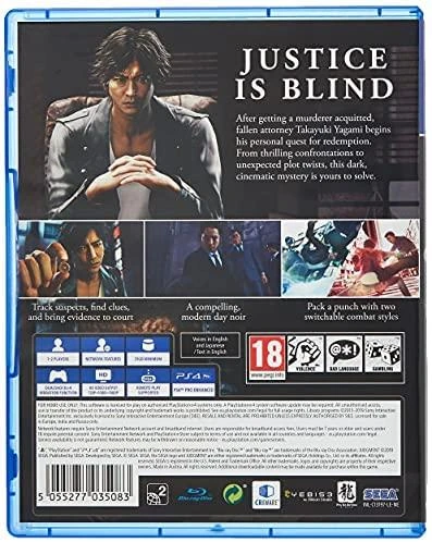Sega Judgment PS4