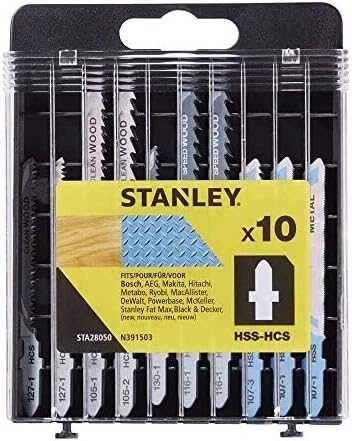 Pjūklelių komplektas Stanley STA28050-XJ; 10 vnt.