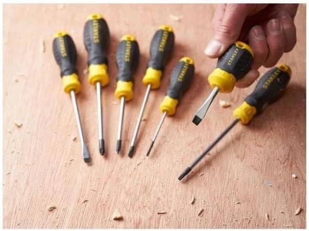 Stanley SUKTUČIAI 8 vnt. C/GRIP (4PŁ+4PH)