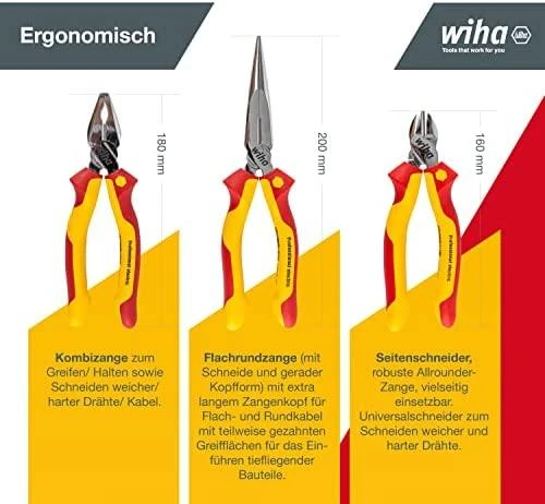 Replių rinkinys WIHA Professional electric (3 vnt.)