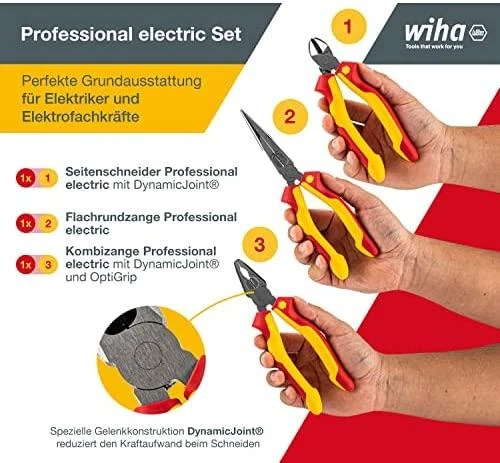 Replių rinkinys WIHA Professional electric (3 vnt.)