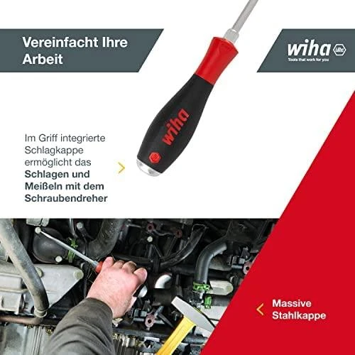 Smūginių atsuktuvų rinkinys WIHA SoftFinish (6 vnt.)
