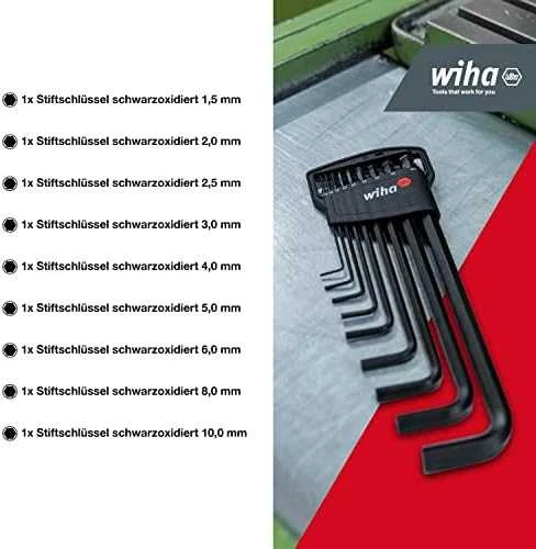 ŠEŠIABRAUNIŲ RAKTŲ RINKINYS WH-CLASSIC/03992 WIHA