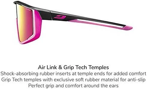 „Julbo Fury“ akiniai nuo saulės – SP3CF – matiniai juodai/rožiniai